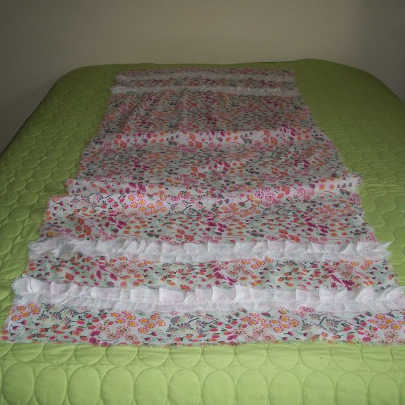 Vera Bradley Flowered Wool Scarf - Picture 1 of 11